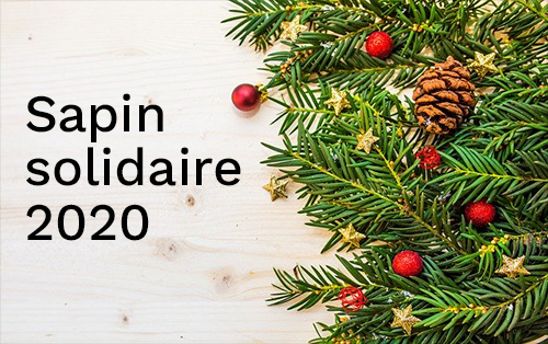 Projet « Sapin solidaire 2020 » Projet « Sapin solidaire 2020 »